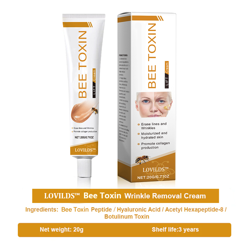 🐝🎁Made and Shipped from USA✨LOVILDS™ Bee Toxin Wrinkle Removal Cream-🔥LAST DAY 70% OFF