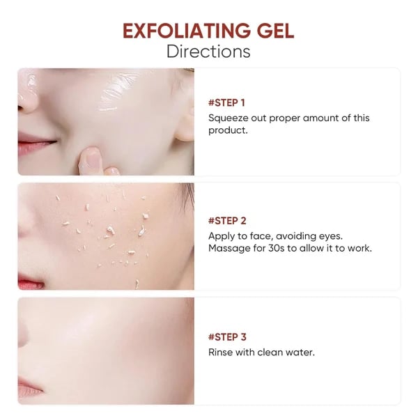 Purifying Exfoliating Gel, Exfoliating Gel, Purifying Exfoliating Moisturizing Gel, Purifying Exfoliating Scrub, Cleansing Face and Body Exfoliating Scrub Gel