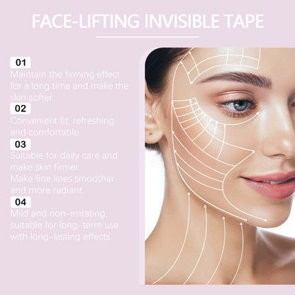 OUHOE V-Face Lifting Invisible Adhesive Tape 10